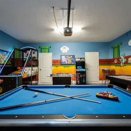 Charming 9Br Villa W Theme & Game Rooms By Disney Kissimmee Exterior foto