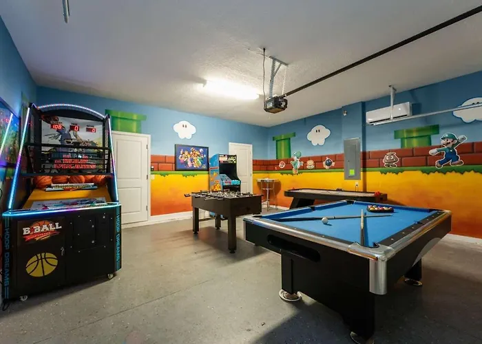 Charming 9Br Villa W Theme & Game Rooms By Disney